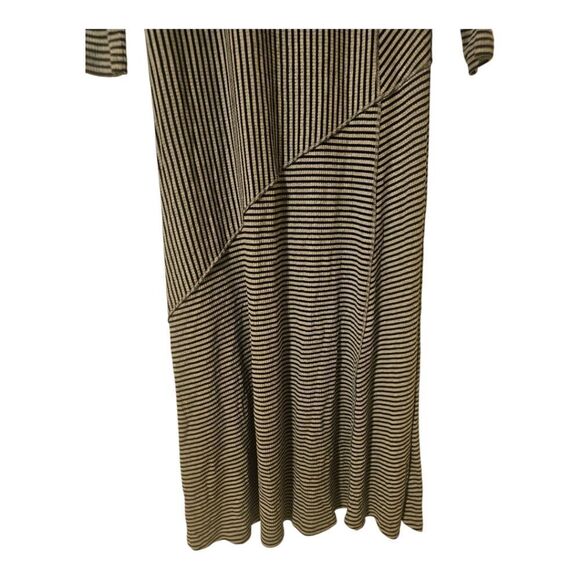 SOFT SURROUNDINGS Ryley Striped Maxi Dress Stretchy Jersey Knit - Size Medium - Picture 6 of 8